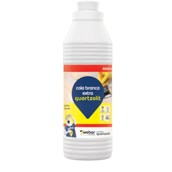 Cola PVA Branca 500g - QUARTZOLIT - CONSTRUTINTAS