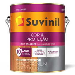 Esmalte Fosco Cor&Proteção (Escolha a Cor) 3,6L - Suvinil - CONSTRUTINTAS