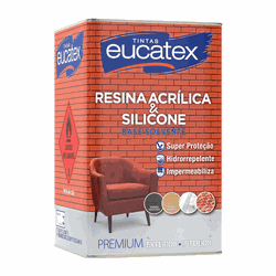 Resina Brilhante Incolor Base Solvente Eucatex 18L - CONSTRUTINTAS