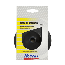 Suporte de Disco Borracha 4.1/2 - ROMA - CONSTRUTINTAS