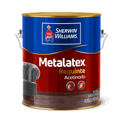 Tinta Acrílica Acetinado Metalatex Requinte 3,6L - (Escolha Cor) - CONSTRUTINTAS