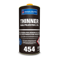 Thinner para Poliéster/Pu 454 900ml - Lazzuril - CONSTRUTINTAS