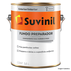 Fundo Preparador de Paredes 3,6 Litros - Premium Suvinil - CONSTRUTINTAS