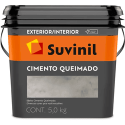 Cimento Queimado Suvinil (Escolha a Cor)* - CONSTRUTINTAS