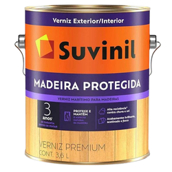 Verniz Fosco Incolor Marítimo Suvinil 3,6L - CONSTRUTINTAS