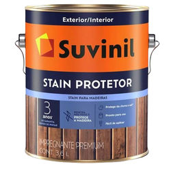 Verniz Stain Mogno Protetor Suvinil 3,6L - CONSTRUTINTAS