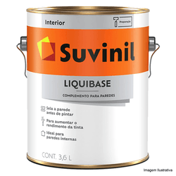 Tinta Complemento para Paredes Liquibase 3,6 Litros - Suvinil - CONSTRUTINTAS