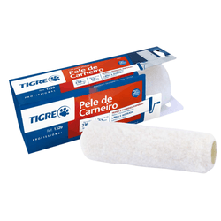 Rolo Lã 23cm Natural - 1320/23 - TIGRE - CONSTRUTINTAS
