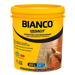 Adesivo Liquido P/Argamassa 900g - BIANCO - VEDACIT - CONSTRUTINTAS