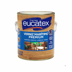 Verniz Brilhante Natural Maritimo Eucatex 3,6L - CONSTRUTINTAS