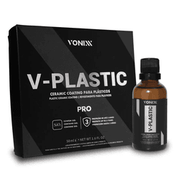 Vitrificador Para Plásticos Até 3 Anos De Proteção 50ml - V-Plastic Pro - Vonixx - CONSTRUTINTAS