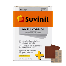 Massa Corrida 25kg - SUVINIL - CONSTRUTINTAS