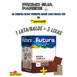 Massa Acrílica 25kg - FUTURA - CONSTRUTINTAS