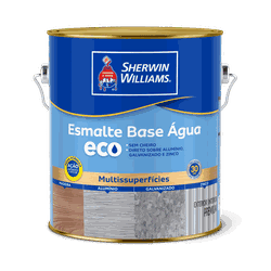 Tinta Esmalte Base Água Brilhante Prêmium 3,6 Litros - ECO - SHERWIN WILLIAMS - CONSTRUTINTAS