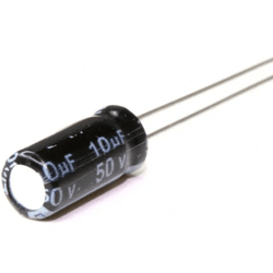 Capacitor Eletrolítico 10uF / 50V - COPEL ELETRONICA