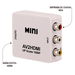 Conversor RCA A/V para HDMI - COPEL ELETRONICA