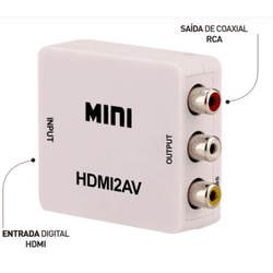 Conversor HDMI para RCA A/V - COPEL ELETRONICA