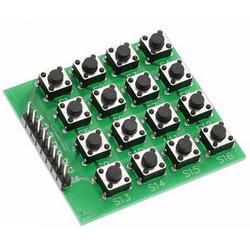 Módulo Teclado Matriz 4x4 MCU 16 Teclas - COPEL ELETRONICA