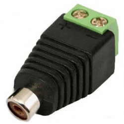 Adaptador RCA Fêmea para Borne KRE - COPEL ELETRONICA