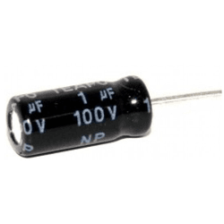 Capacitor Eletrolítico 1uF / 100V - COPEL ELETRONICA