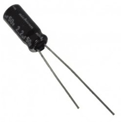 Capacitor Eletrolítico 2,2uF / 50V - COPEL ELETRONICA