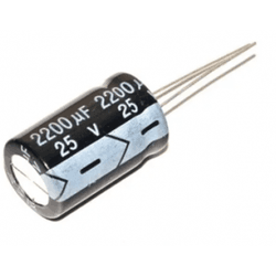 Capacitor Eletrolítico 2200uF / 25V - COPEL ELETRONICA