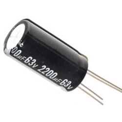 Capacitor Eletrolítico 2200uF / 63V - COPEL ELETRONICA