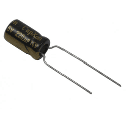 Capacitor Eletrolítico 220uF / 16V - COPEL ELETRONICA