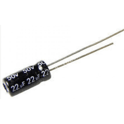 Capacitor Eletrolítico 22uF / 50V - COPEL ELETRONICA