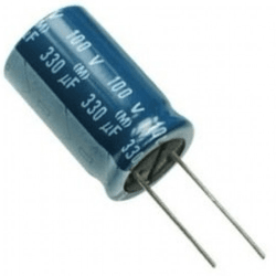 Capacitor Eletrolítico 330uF / 100V - COPEL ELETRONICA