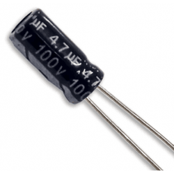 Capacitor Eletrolítico 4,7uF / 100V - COPEL ELETRONICA