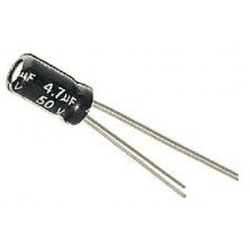 Capacitor Eletrolítico 4,7uF / 50V - COPEL ELETRONICA