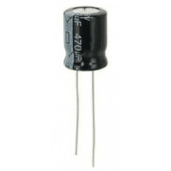 Capacitor Eletrolítico 470uF / 16V - COPEL ELETRONICA