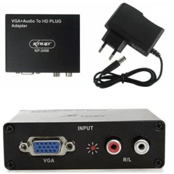 Conversor de VGA para HDMI com Áudio - COPEL ELETRONICA
