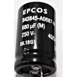 Capacitor Eletrolítico 680uF / 250V - COPEL ELETRONICA