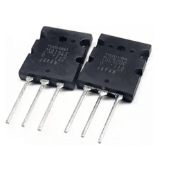 Transistor 2SC5200 NPN + 2SA1943 PNP o PAR - COPEL ELETRONICA