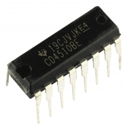 Circuito integrado CD4510 Contador BCD - COPEL ELETRONICA