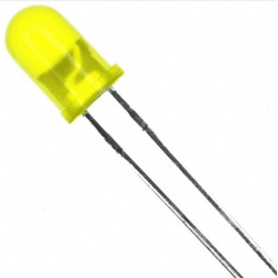 LED Difuso 5mm Amarelo - COPEL ELETRONICA