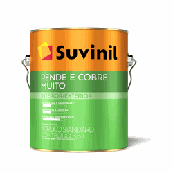 Rende e Cobre Muito Cores 3,6L Suvinil - Corante Tintas