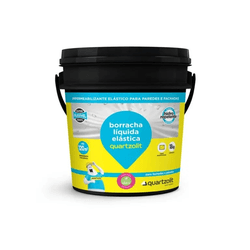 BORRACHA LIQUIDA BRANCA 18KG QUARTZOLIT - Corante Tintas