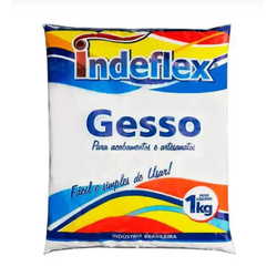 Gesso 1Kg Indeflex - Corante Tintas