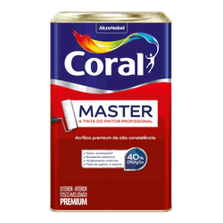 MASTER BRANCO 18L CORAL - Corante Tintas