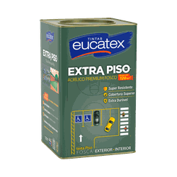 TINTA PISO EXTRA FOSCO 18L EUCATEX - Corante Tintas