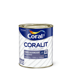 FUNDO GALVANIZADO BRANCO CORALIT 900ML CORAL - Corante Tintas