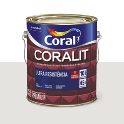 ESMALTE CORALIT ULTRA BRANCO GELO ALTO BRILHO 3,6L - CORBELLA TINTAS
