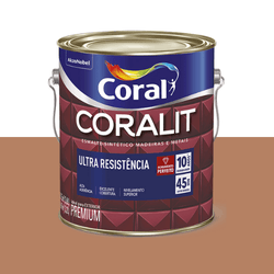 ESMALTE CORALIT ULTRA MARROM CONHAQUE ALTO BRILHO ... - CORBELLA TINTAS