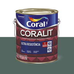 ESMALTE CORALIT ULTRA VERDE ESCOLAR FOSCO 3,6L - CORBELLA TINTAS