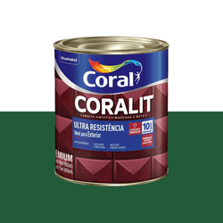 CORALIT ULTRA VERDE COLONIAL ALTO BRILHO 0,9L - CORBELLA TINTAS