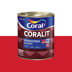CORALIT ULTRA VERMELHO ALTO BRILHO 0,9L - CORBELLA TINTAS