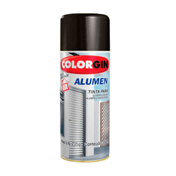 COLORGIN SPRAY ALUMEN PRETO FOSCO - CORBELLA TINTAS